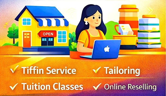 Home based business ideas for small towns in India